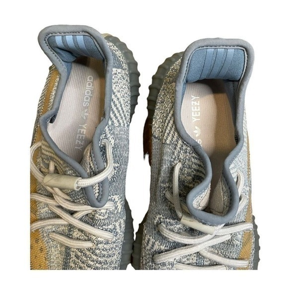 adidas Yeezy Boost 350 V2 Low Israfil‎ Sneakers Grey Yellow Mesh Street 8.5 main image 9